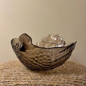 Viking Glass Chicken Salad Bowl